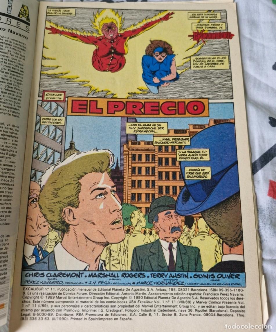 C&oacute;mics: EXCALIBUR 11 - VOLUMEN 1 - VOL 1 - SERIE REGULAR - MARVEL COMICS - FORUM - Foto 3