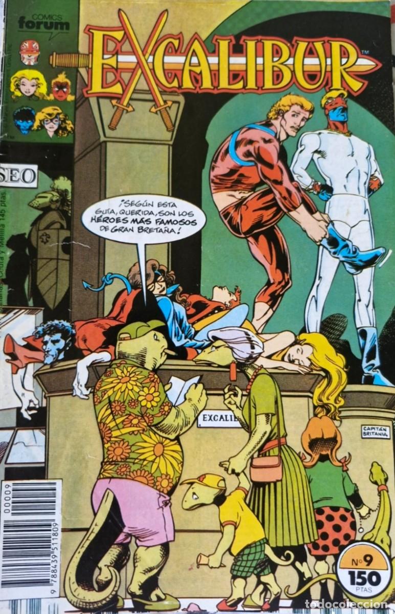 C&oacute;mics: EXCALIBUR 9 - VOLUMEN 1 - VOL 1 - SERIE REGULAR - MARVEL COMICS - FORUM - Foto 1