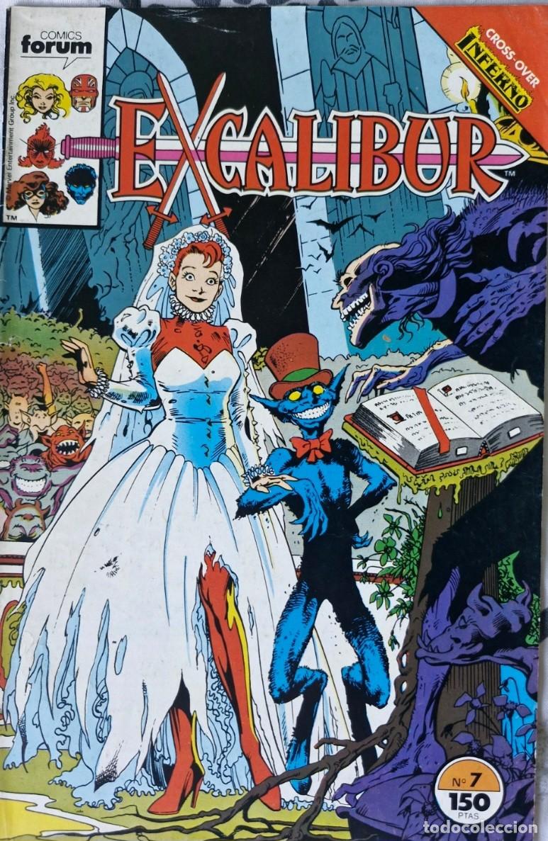 C&oacute;mics: EXCALIBUR 7 - VOLUMEN 1 - VOL 1 - SERIE REGULAR - MARVEL COMICS - FORUM - Foto 1