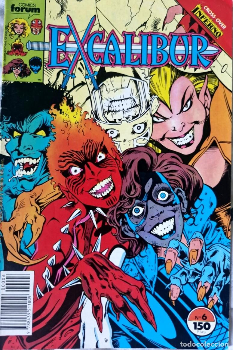 C&oacute;mics: EXCALIBUR 6 - VOLUMEN 1 - VOL 1 - SERIE REGULAR - MARVEL COMICS - FORUM - Foto 1