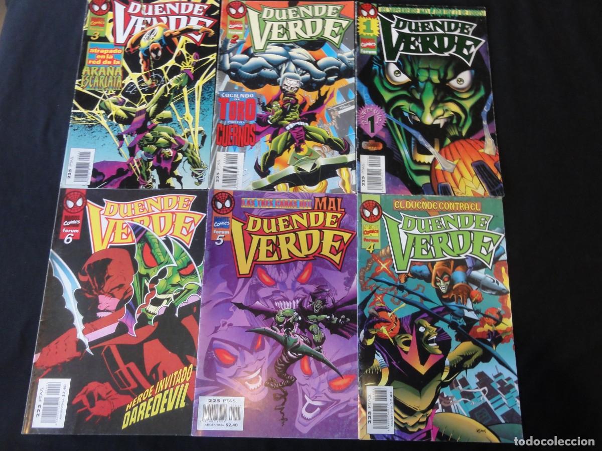 C&oacute;mics: DUENDE VERDE. COMPLETA 12 N&ordm;. A&Ntilde;O 1996-97. MARVEL COMICS FORUM. C-7B - Foto 1