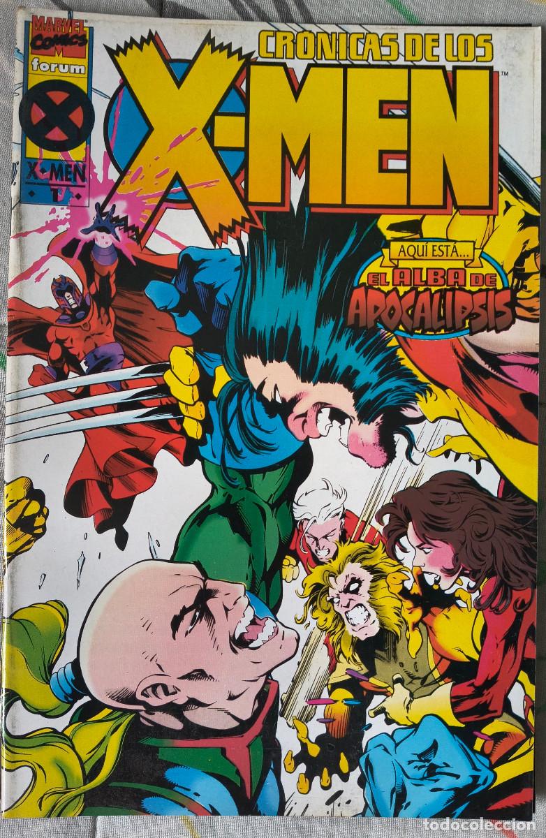 C&oacute;mics: CR&Oacute;NICAS DE LOS X-MEN (1 y 3 al 5) Edici&oacute;n Forum - Foto 1