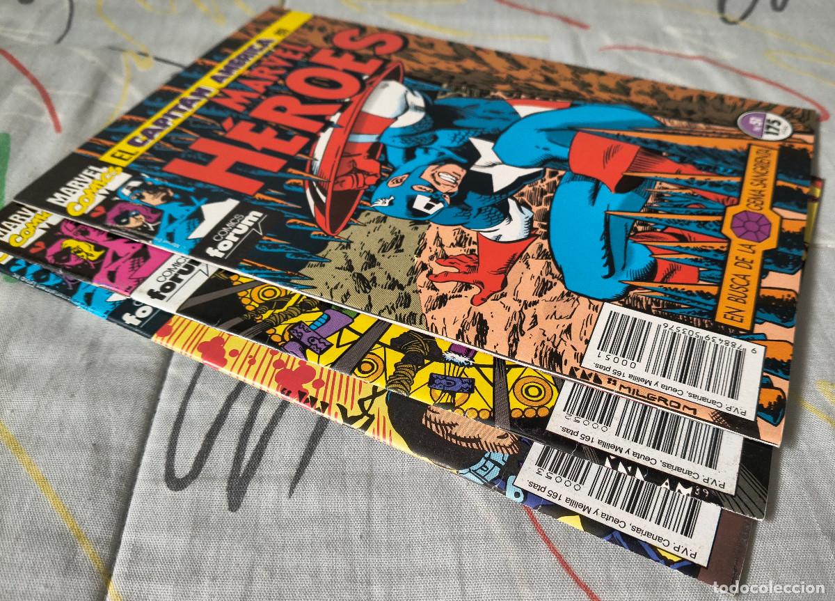 C&oacute;mics: CAPIT&Aacute;N AM&Eacute;RICA MARVEL H&Eacute;ROES (n&uacute;meros 51 al 53 Forum) - Foto 2