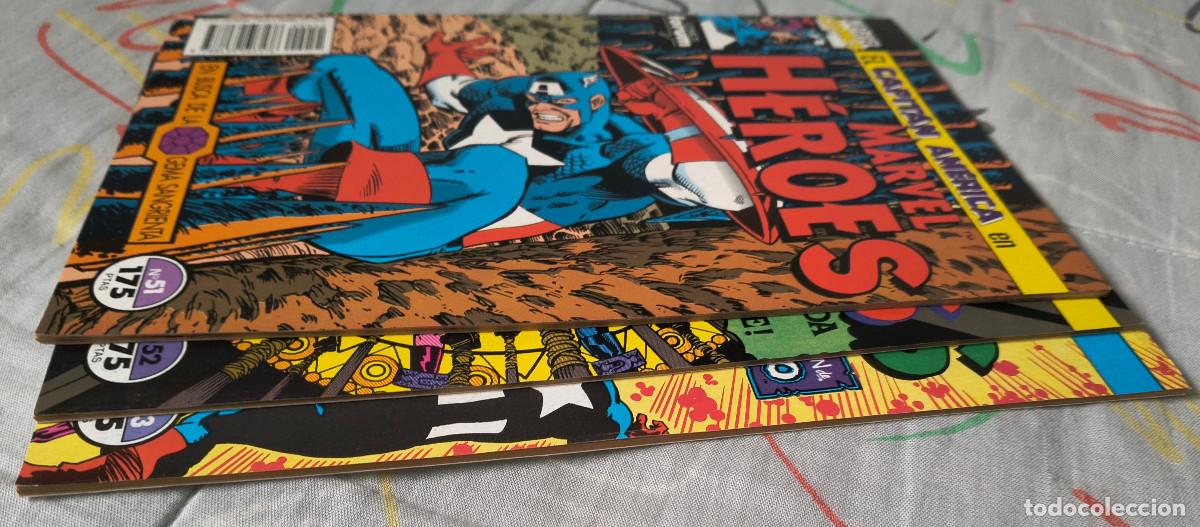 C&oacute;mics: CAPIT&Aacute;N AM&Eacute;RICA MARVEL H&Eacute;ROES (n&uacute;meros 51 al 53 Forum) - Foto 3