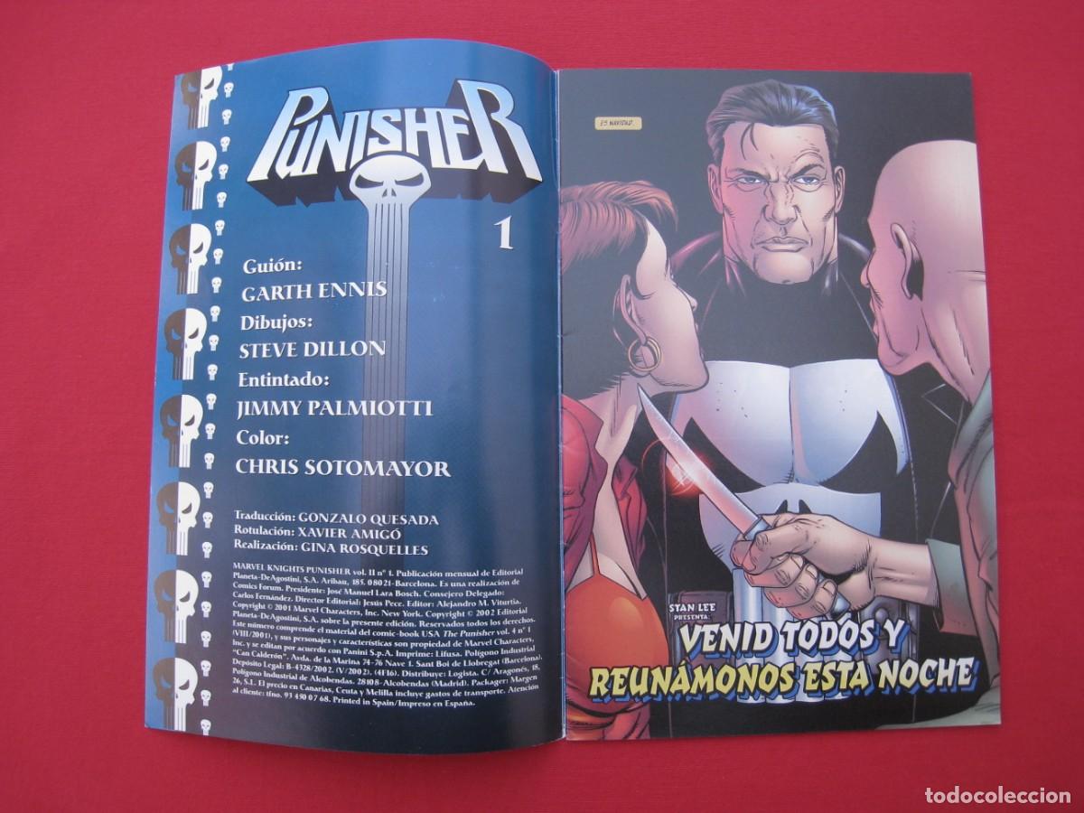 C&oacute;mics: MARVEL KNIGHTS - PUNISHER - VOL.2 - N&ordm; 1 - FORUM. - Foto 6