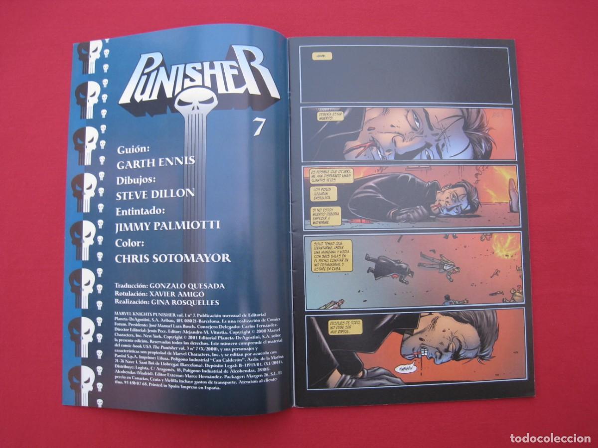 C&oacute;mics: MARVEL KNIGHTS - PUNISHER - VOL.1 - N&ordm; 7 - FORUM. - Foto 6