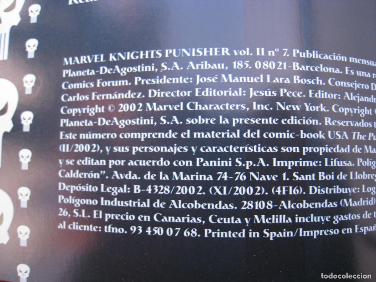 C&oacute;mics: MARVEL KNIGHTS - PUNISHER - VOL.2 - N&ordm; 7 - FORUM. - Foto 7