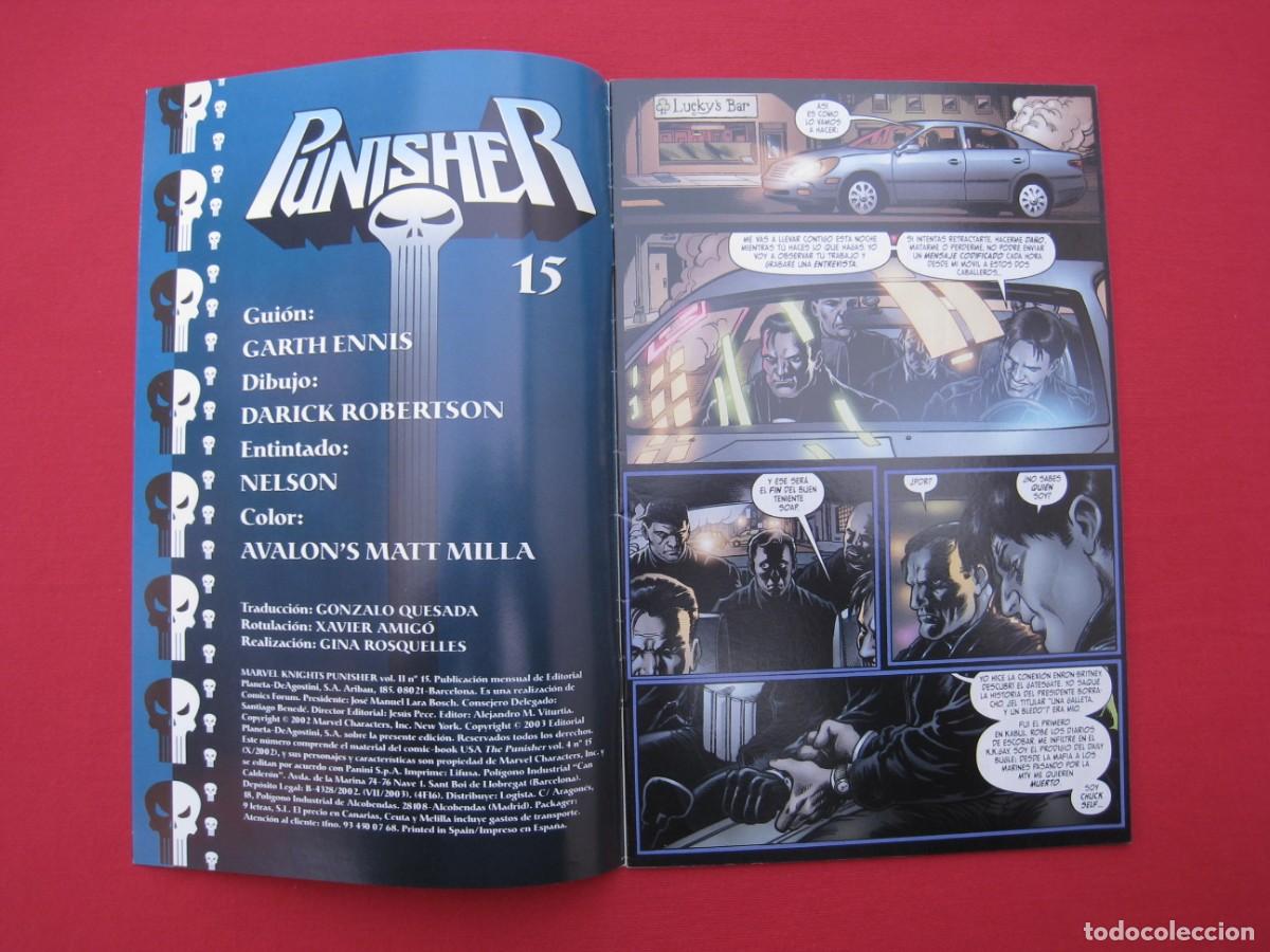 C&oacute;mics: MARVEL KNIGHTS - PUNISHER - VOL.2 - N&ordm; 15 - FORUM. - Foto 6