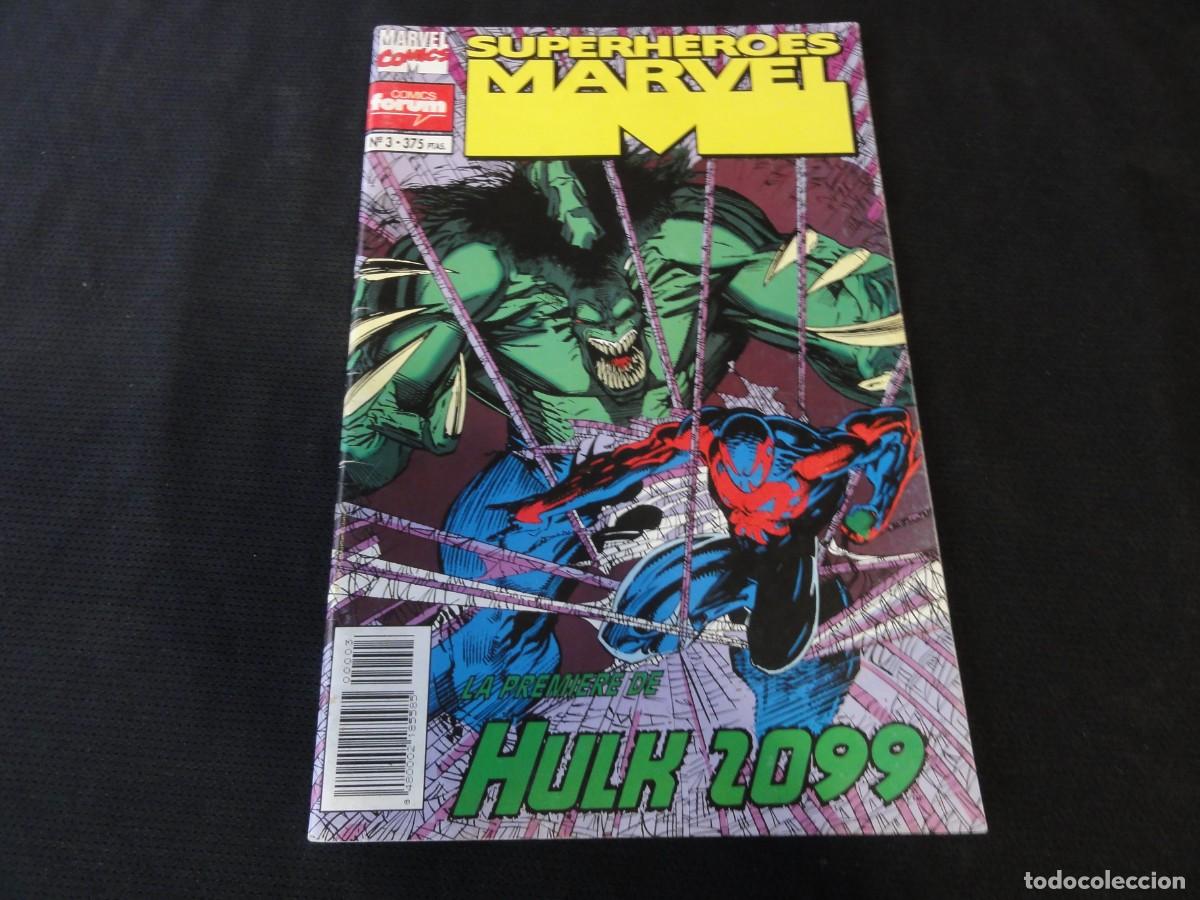 C&oacute;mics: SUPER H&Eacute;ROES MARVEL. N&ordm; 3 DE 21. A&Ntilde;O 1994-1995. MARVEL COMICS FORUM. C-7B - Foto 1