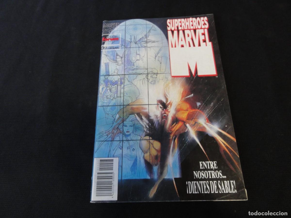 C&oacute;mics: SUPER H&Eacute;ROES MARVEL. N&ordm; 7 DE 21. A&Ntilde;O 1994-1995. MARVEL COMICS FORUM. C-7B - Foto 1