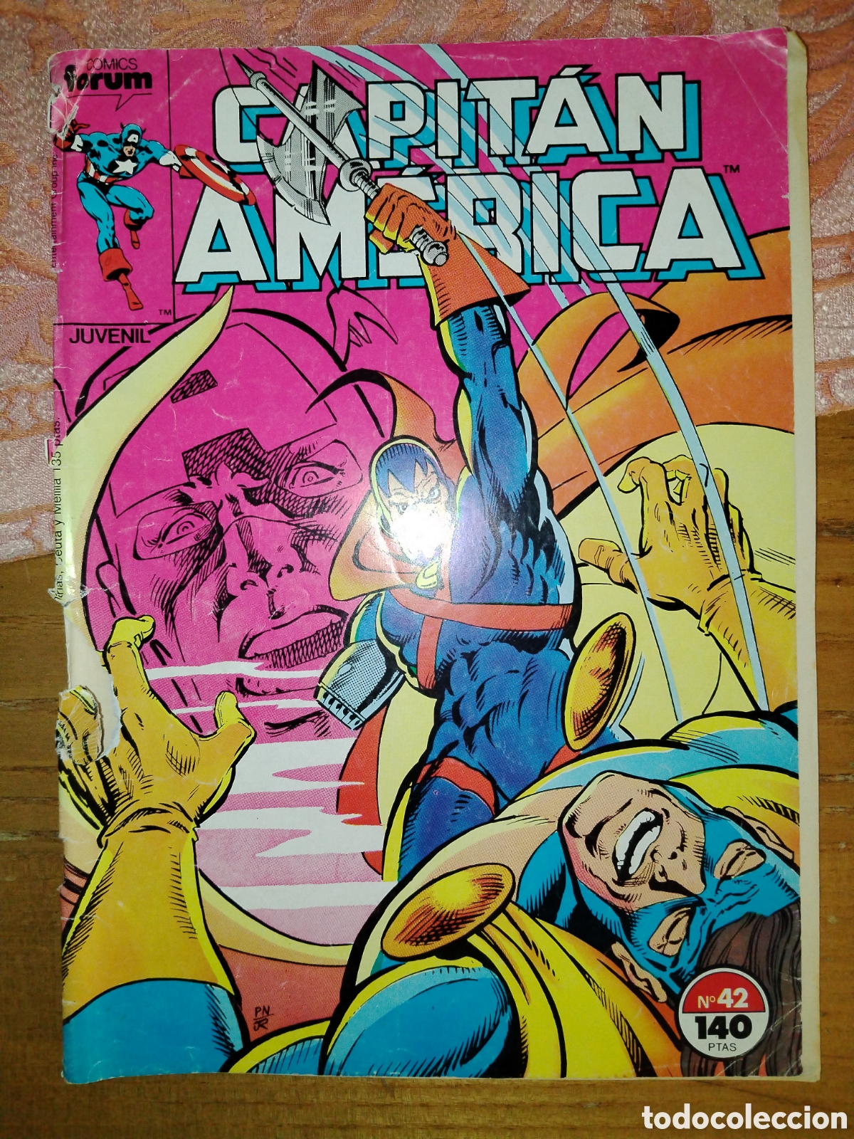 C&oacute;mics: Capit&aacute;n Am&eacute;rica n&uacute;mero 42. Forum - Foto 1