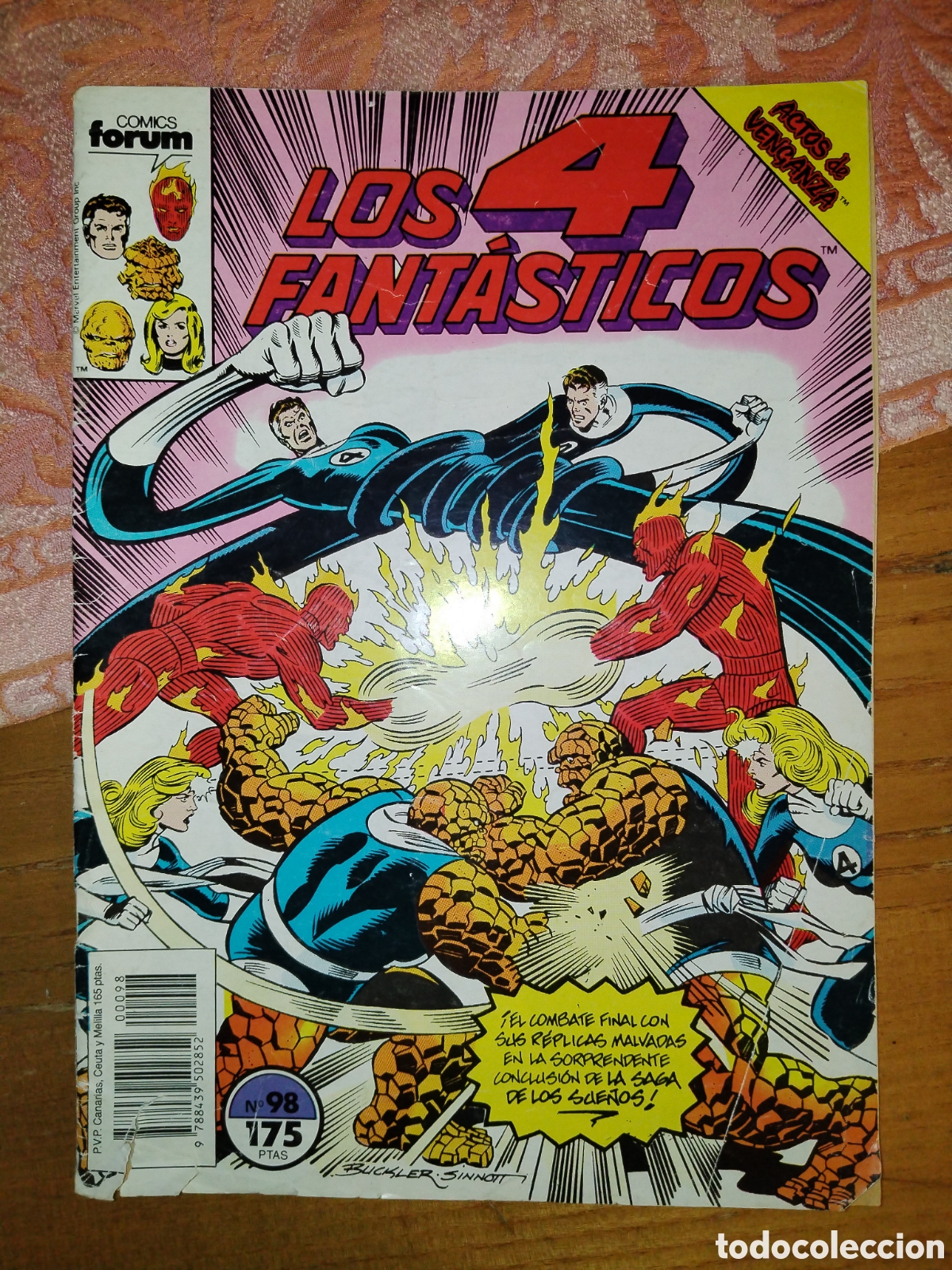 C&oacute;mics: Los Cuatro fant&aacute;sticos 98. - Foto 1
