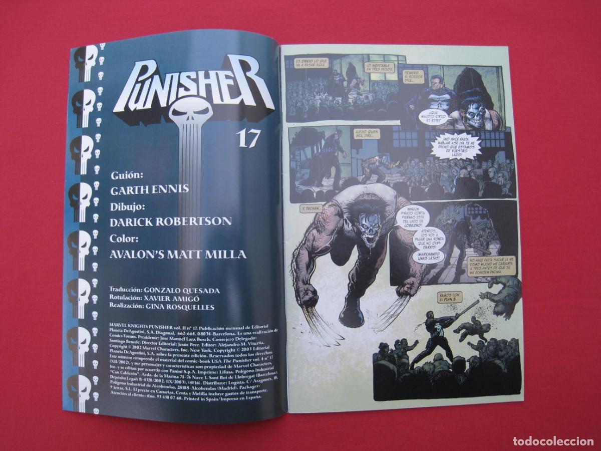 C&oacute;mics: MARVEL KNIGHTS - PUNISHER - VOL.2 - N&ordm; 17 - FORUM. - Foto 6