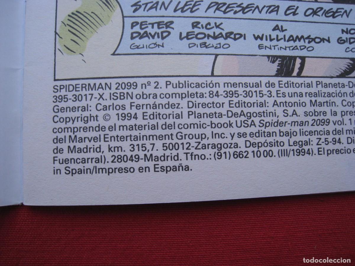 C&oacute;mics: SPIDERMAN 2099 - N&ordm; 2 DE 12 - FORUM. - Foto 7
