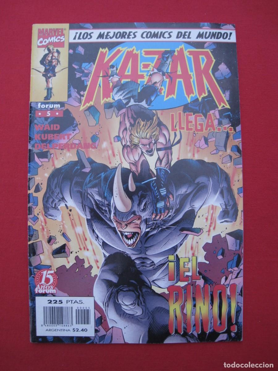 C&oacute;mics: KA-ZAR - VOL.1 - N&ordm; 5 - FORUM. - Foto 1