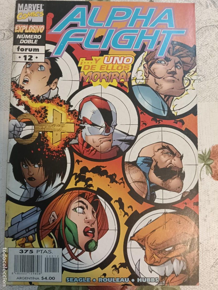 C&oacute;mics: ALPHA FLIGHT VOL 2 N&ordm; 12 FORUM - Foto 1