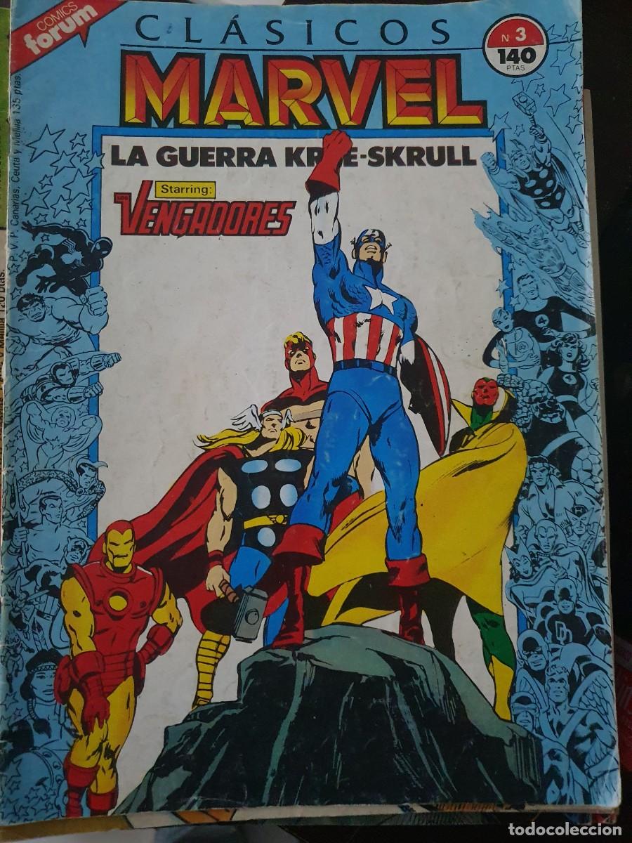 C&oacute;mics: Clasicos marvel n&ordm; 3 estado normal comics forum - Foto 1