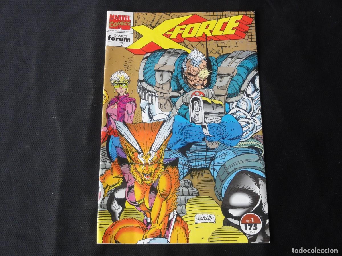 C&oacute;mics: X-FORCE. N&ordm; 1. A&Ntilde;O 1992-1995. MARVEL COMICS FORUM. C-9B - Foto 1