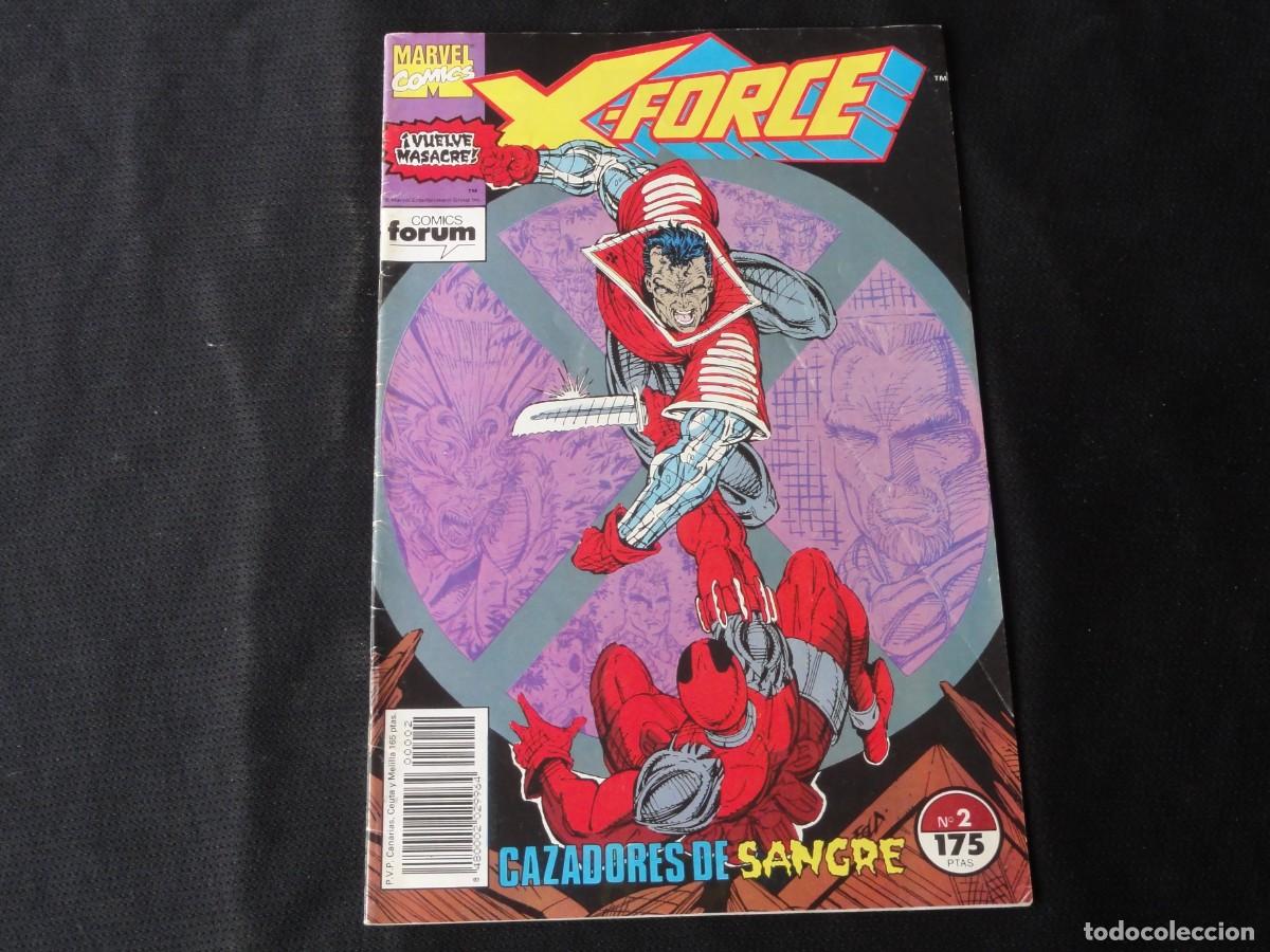 C&oacute;mics: X-FORCE. N&ordm; 2. A&Ntilde;O 1992-1995. MARVEL COMICS FORUM. C-9B - Foto 1
