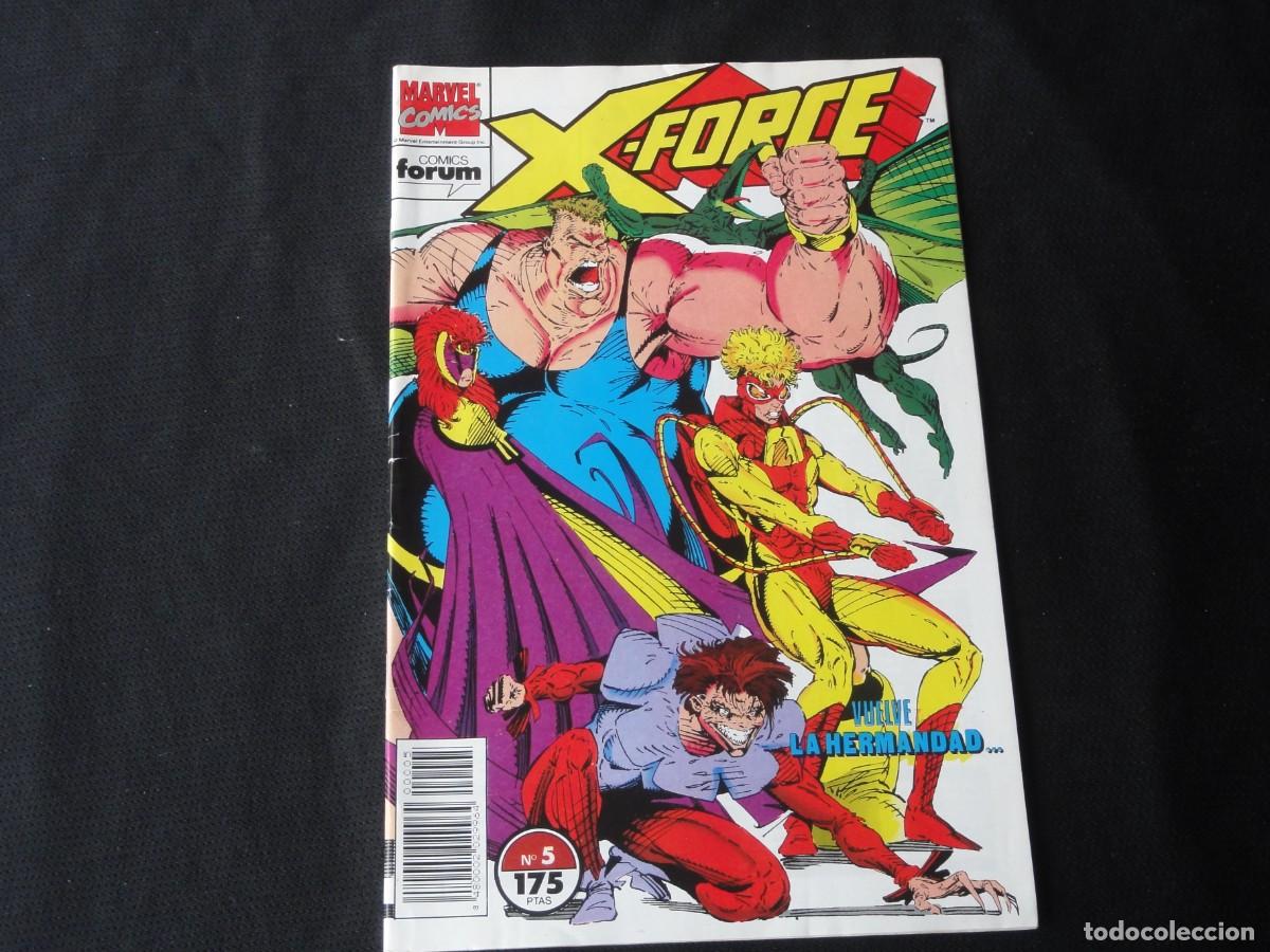C&oacute;mics: X-FORCE. N&ordm; 5. A&Ntilde;O 1992-1995. MARVEL COMICS FORUM. C-9B - Foto 1
