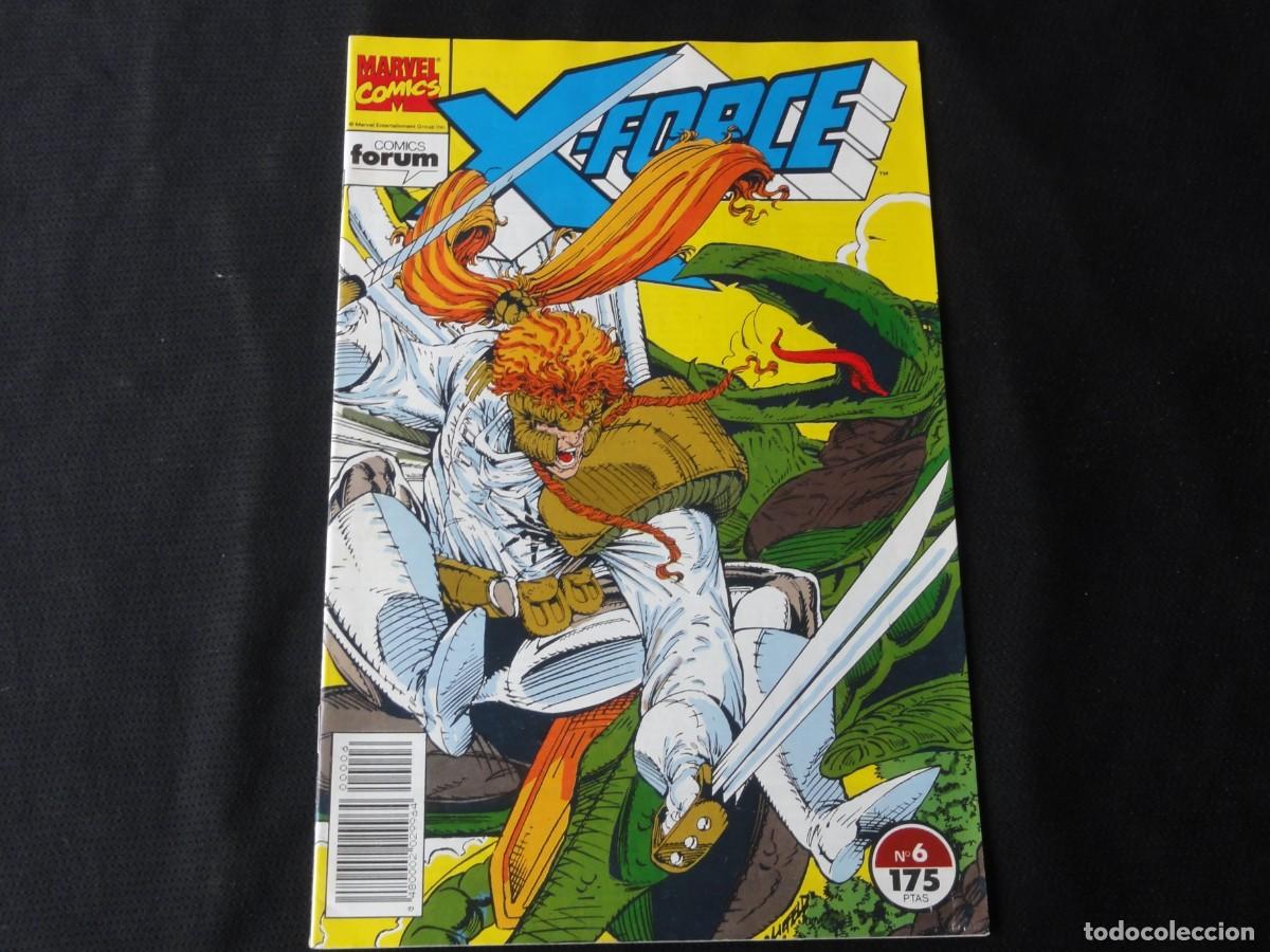 C&oacute;mics: X-FORCE. N&ordm; 6. A&Ntilde;O 1992-1995. MARVEL COMICS FORUM. C-9B - Foto 1