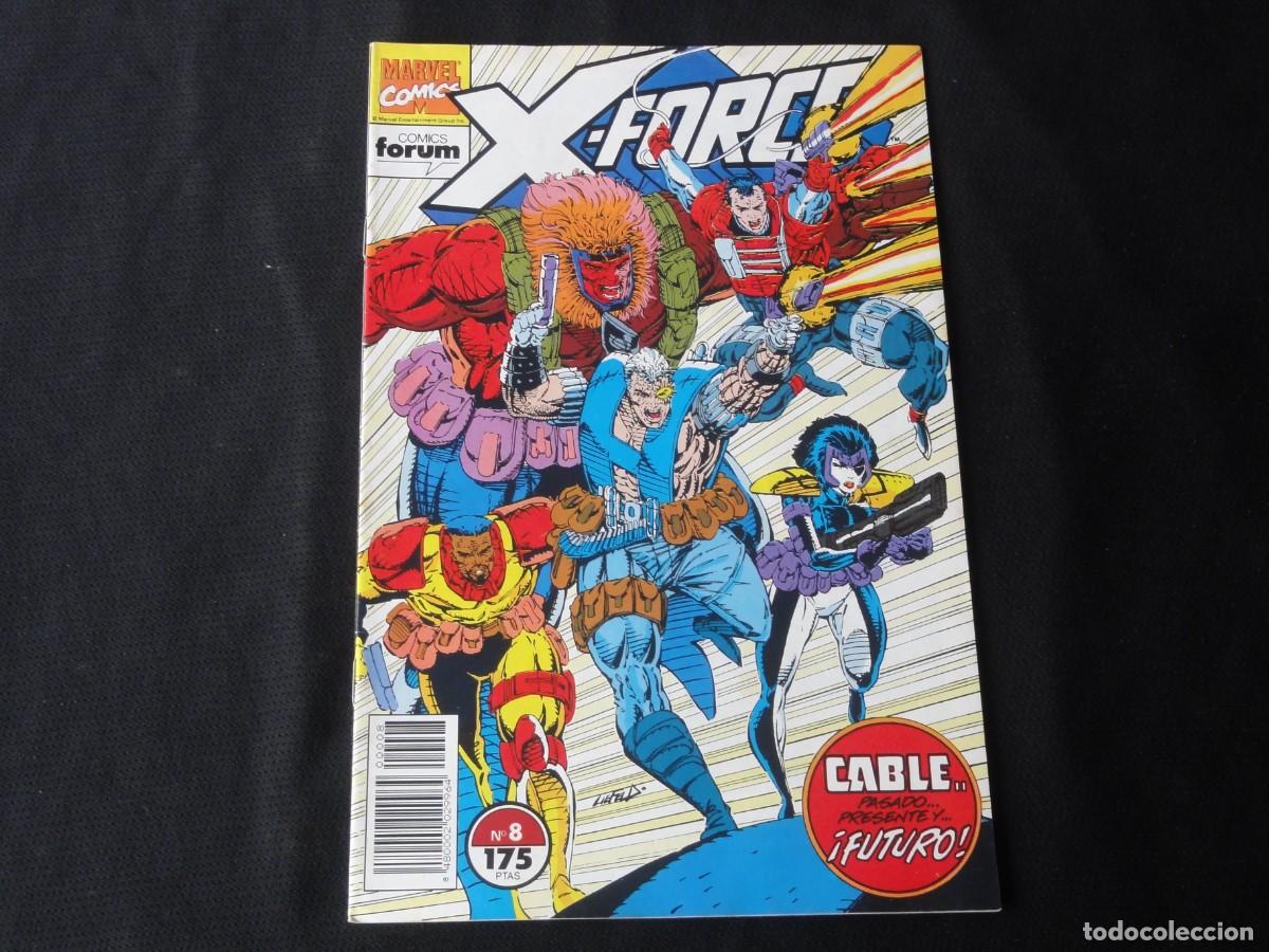 C&oacute;mics: X-FORCE. N&ordm; 8. A&Ntilde;O 1992-1995. MARVEL COMICS FORUM. C-9B - Foto 1
