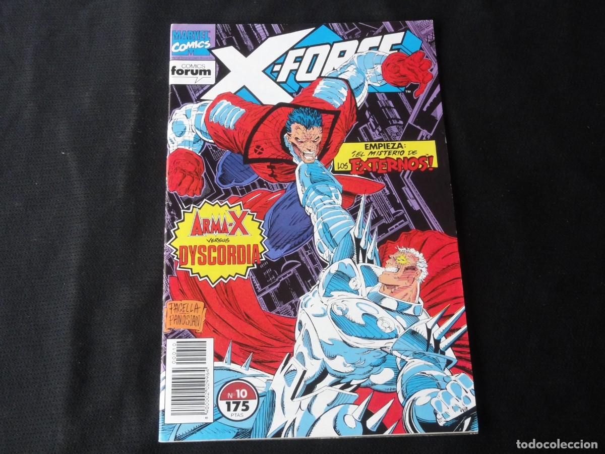 C&oacute;mics: X-FORCE. N&ordm; 10. A&Ntilde;O 1992-1995. MARVEL COMICS FORUM. C-9B - Foto 1