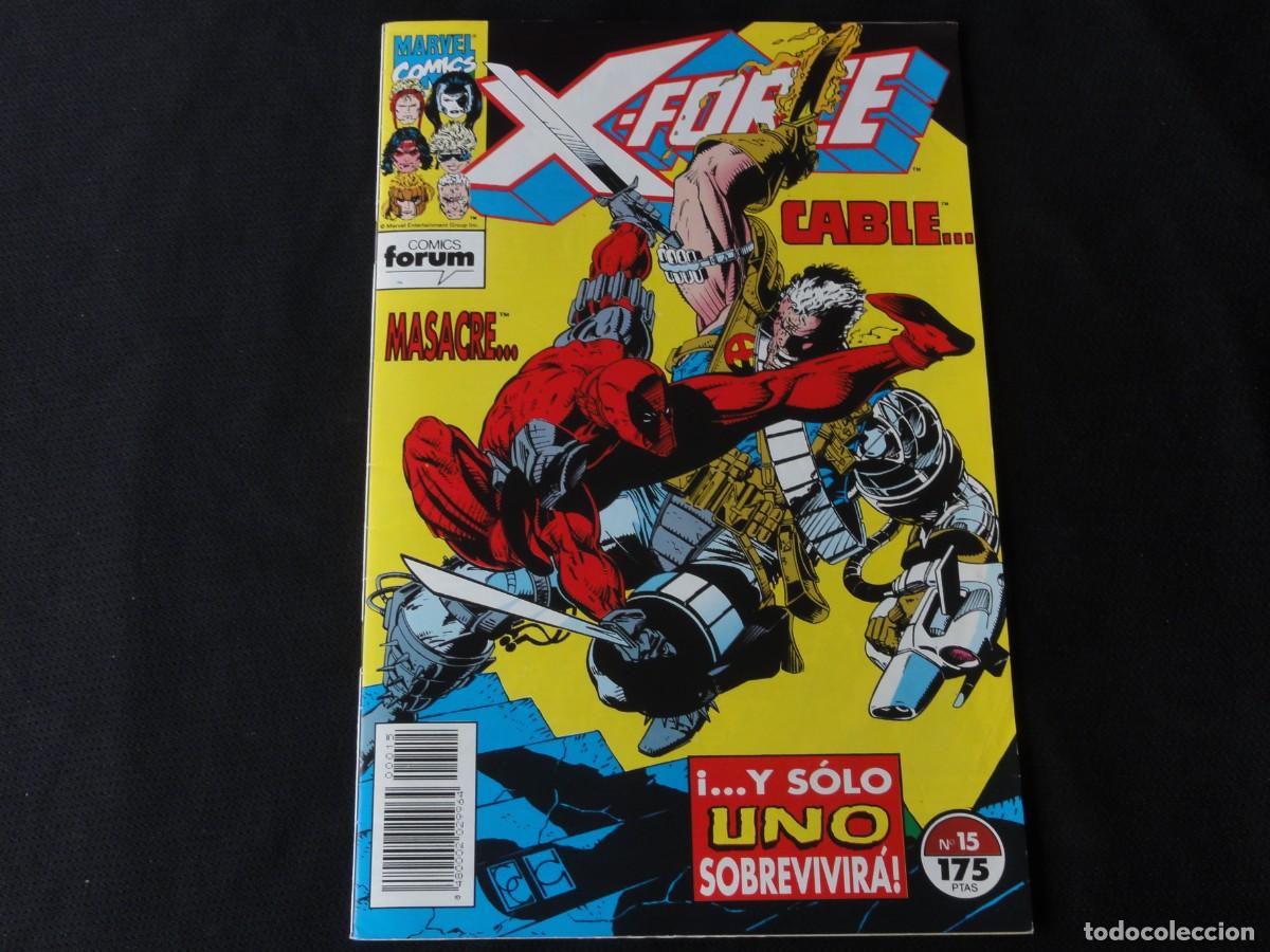 C&oacute;mics: X-FORCE. N&ordm; 15. A&Ntilde;O 1992-1995. MARVEL COMICS FORUM. C-9B - Foto 1