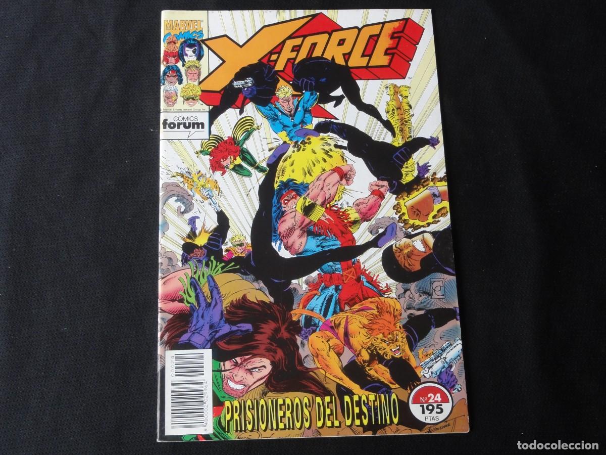 C&oacute;mics: X-FORCE. N&ordm; 24. A&Ntilde;O 1992-1995. MARVEL COMICS FORUM. C-9B - Foto 1