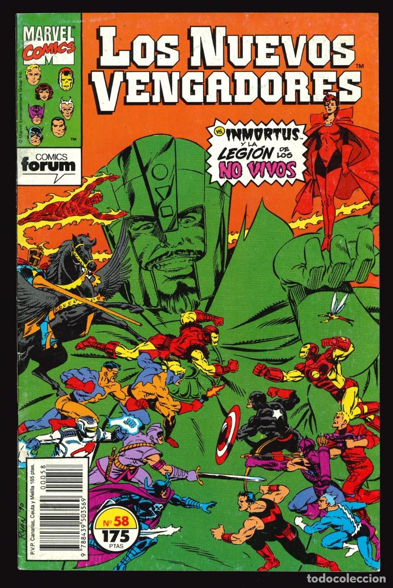 C&oacute;mics: LOS NUEVOS VENGADORES - COMICS FORUM / N&Uacute;MERO 58 - Foto 1