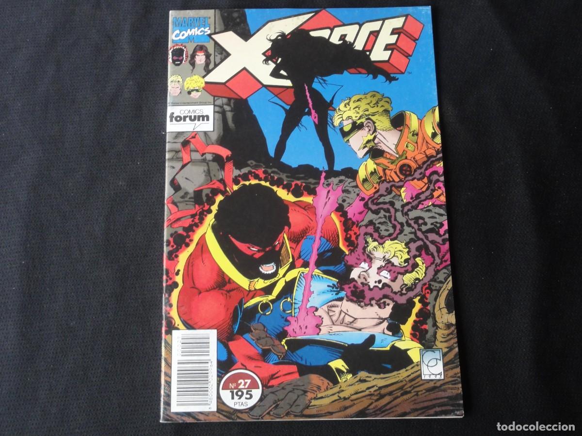 C&oacute;mics: X-FORCE. N&ordm; 27. A&Ntilde;O 1992-1995. MARVEL COMICS FORUM. C-9B - Foto 1