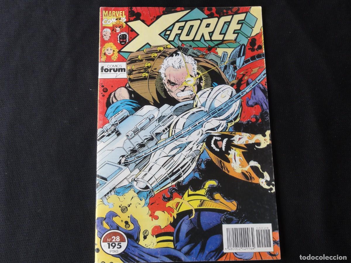 C&oacute;mics: X-FORCE. N&ordm; 28. A&Ntilde;O 1992-1995. MARVEL COMICS FORUM. C-9B - Foto 1