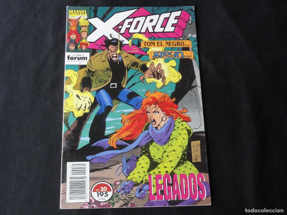 C&oacute;mics: X-FORCE. N&ordm; 30. A&Ntilde;O 1992-1995. MARVEL COMICS FORUM. C-9B - Foto 1