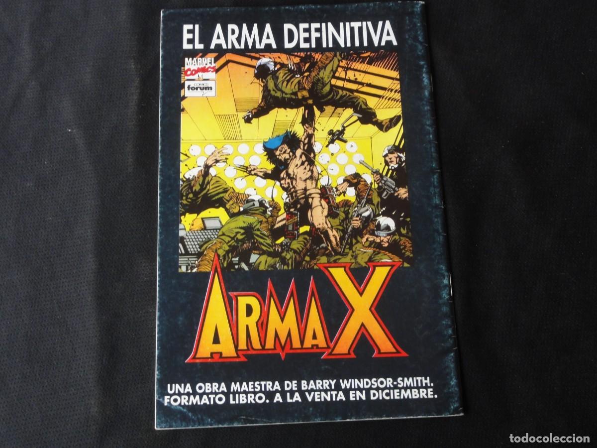 C&oacute;mics: X-FORCE. N&ordm; 31. A&Ntilde;O 1992-1995. MARVEL COMICS FORUM. C-9B - Foto 2