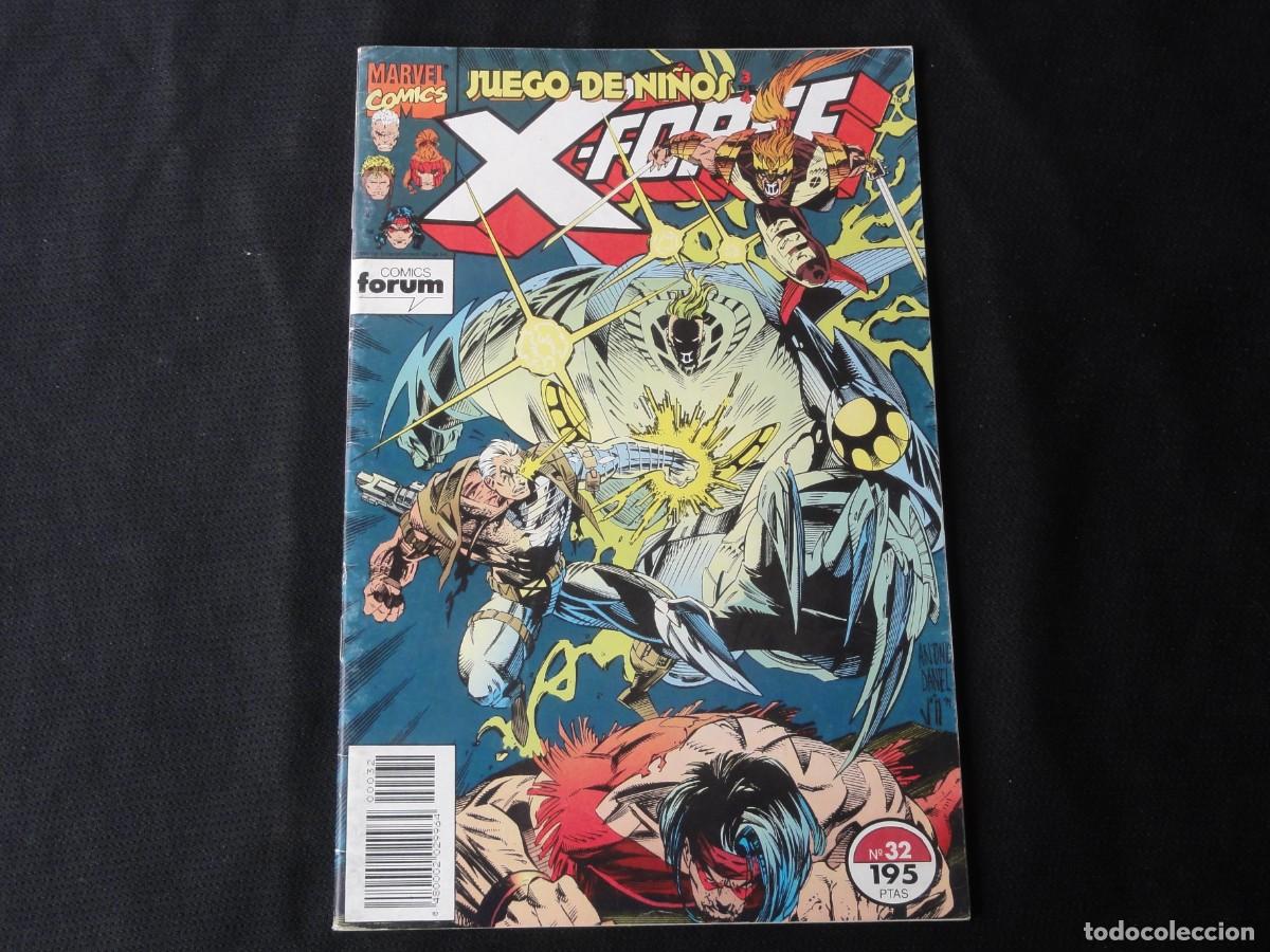 C&oacute;mics: X-FORCE. N&ordm; 32. A&Ntilde;O 1992-1995. MARVEL COMICS FORUM. C-9B - Foto 1