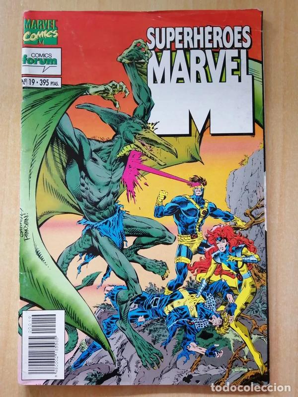 C&oacute;mics: SUPERH&Eacute;ROES MARVEL 19, Forum, 1995 - Foto 1