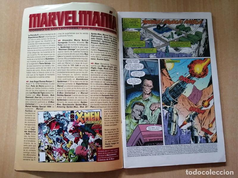 C&oacute;mics: SUPERH&Eacute;ROES MARVEL 19, Forum, 1995 - Foto 2