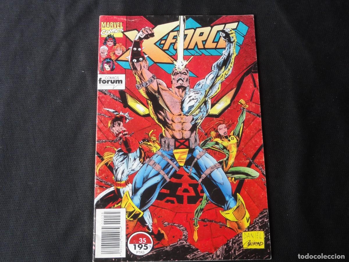 C&oacute;mics: X-FORCE. N&ordm; 35. A&Ntilde;O 1992-1995. MARVEL COMICS FORUM. C-9B - Foto 1