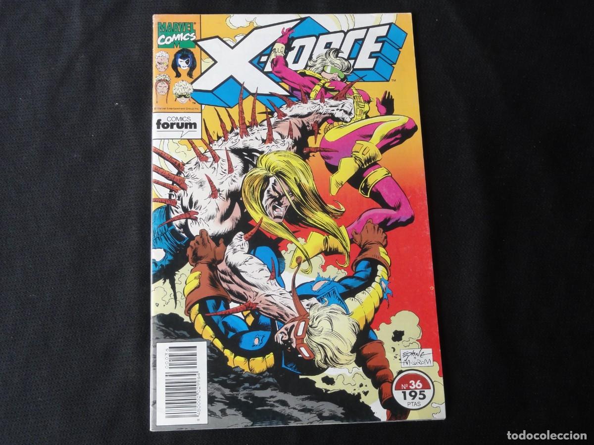 C&oacute;mics: X-FORCE. N&ordm; 36. A&Ntilde;O 1992-1995. MARVEL COMICS FORUM. C-9B - Foto 1