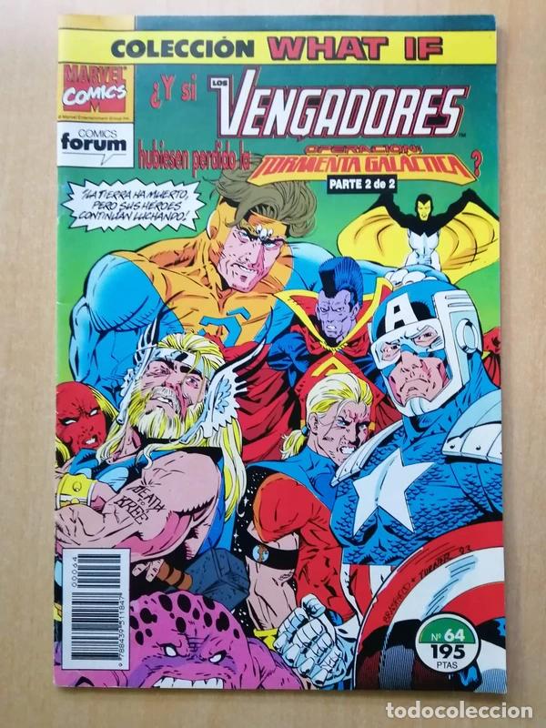 C&oacute;mics: Comic Marvel WHAT IF 64, Forum, Los Vengadores - Foto 1