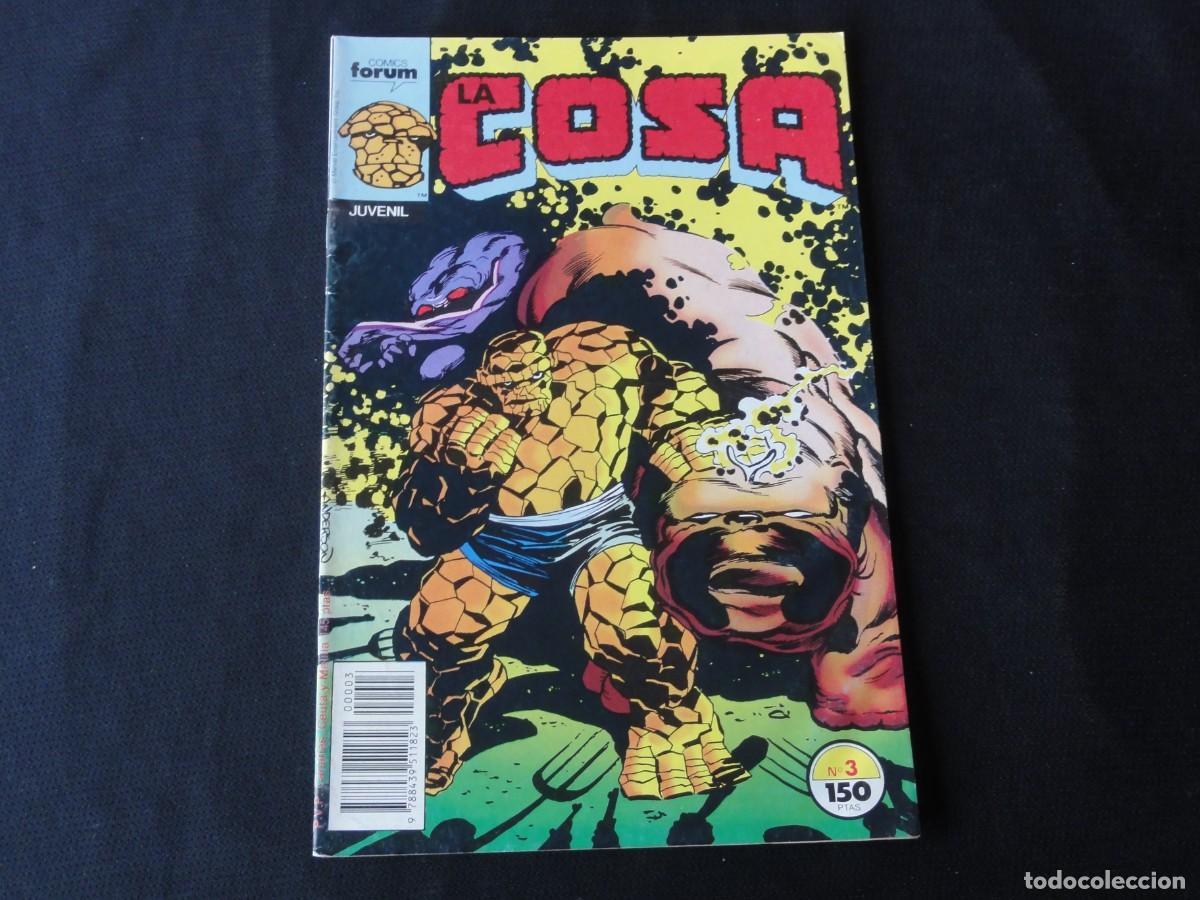 C&oacute;mics: LA COSA. N&ordm; 3. A&Ntilde;O 1989-1990. MARVEL COMICS FORUM. C-9B - Foto 1