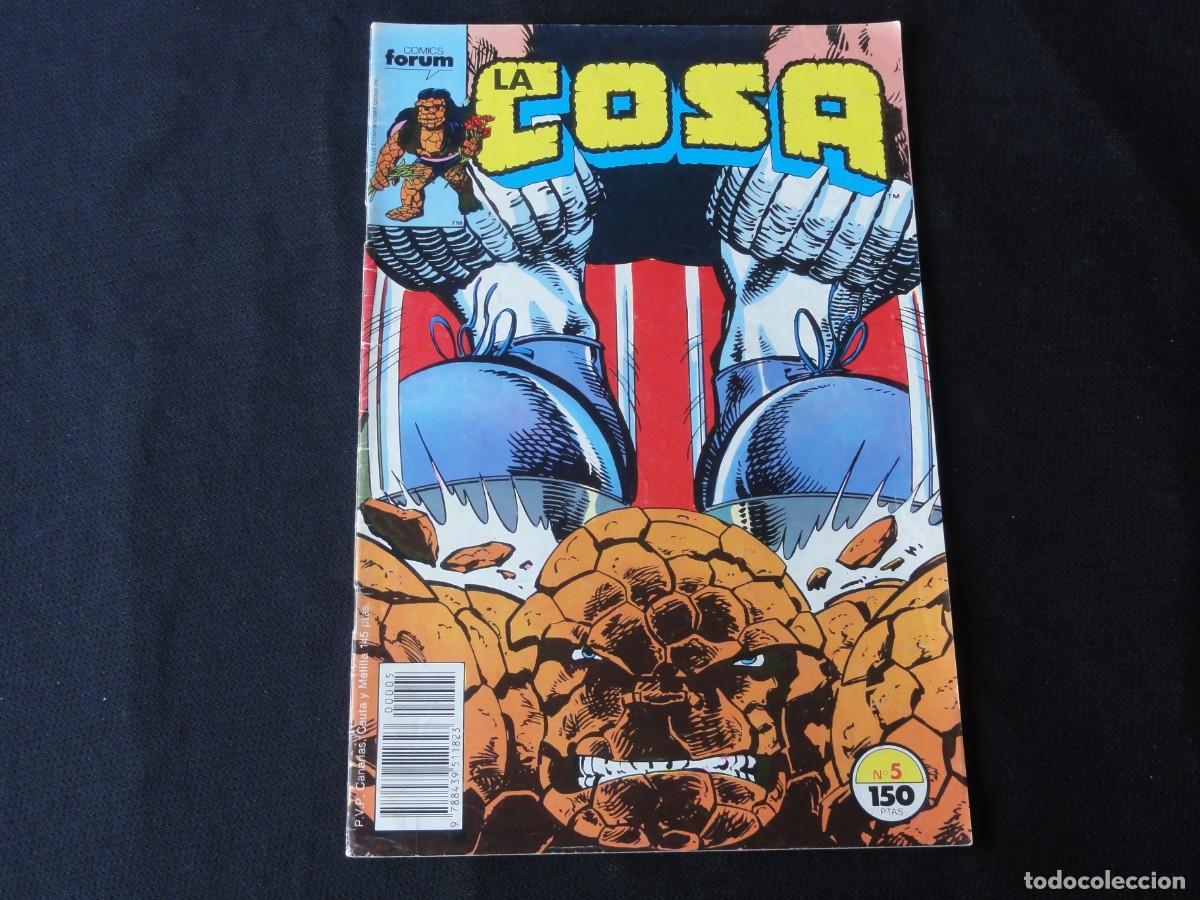 C&oacute;mics: LA COSA. N&ordm; 5. A&Ntilde;O 1989-1990. MARVEL COMICS FORUM. C-9B - Foto 1