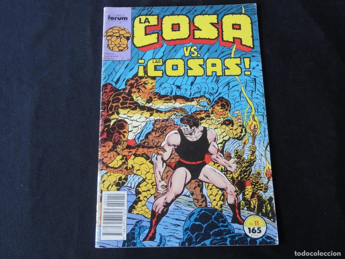 C&oacute;mics: LA COSA. N&ordm; 11. A&Ntilde;O 1989-1990. MARVEL COMICS FORUM. C-9B - Foto 1