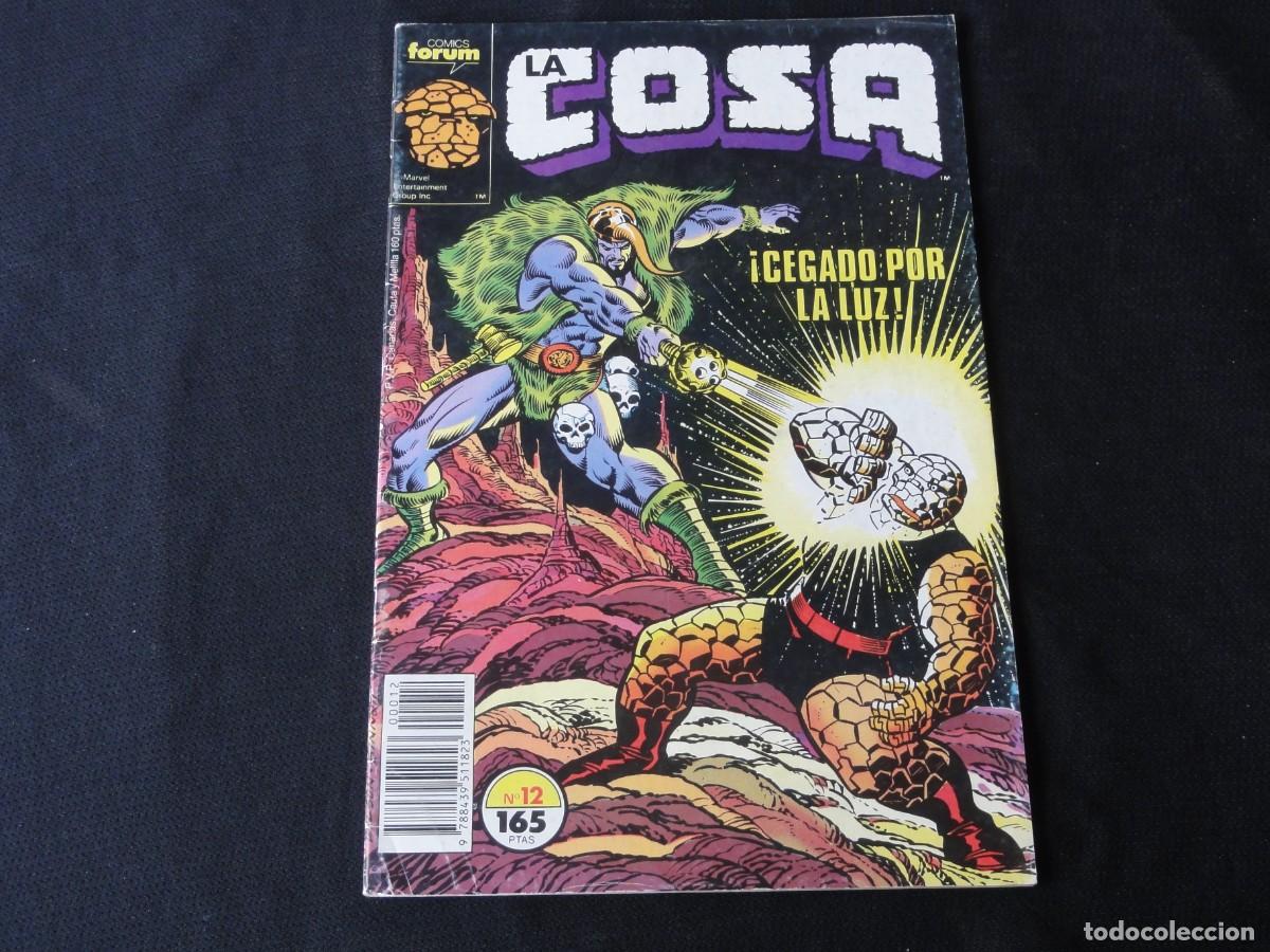 C&oacute;mics: LA COSA. N&ordm; 12. A&Ntilde;O 1989-1990. MARVEL COMICS FORUM. C-9B - Foto 1