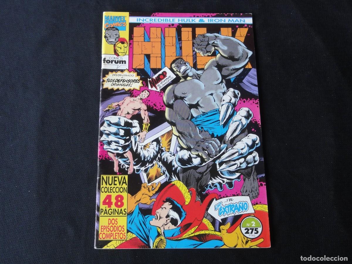 C&oacute;mics: HULK & IRON MAN. N&ordm; 2. A&Ntilde;O 1993. MARVEL COMICS FORUM. C-9B - Foto 1