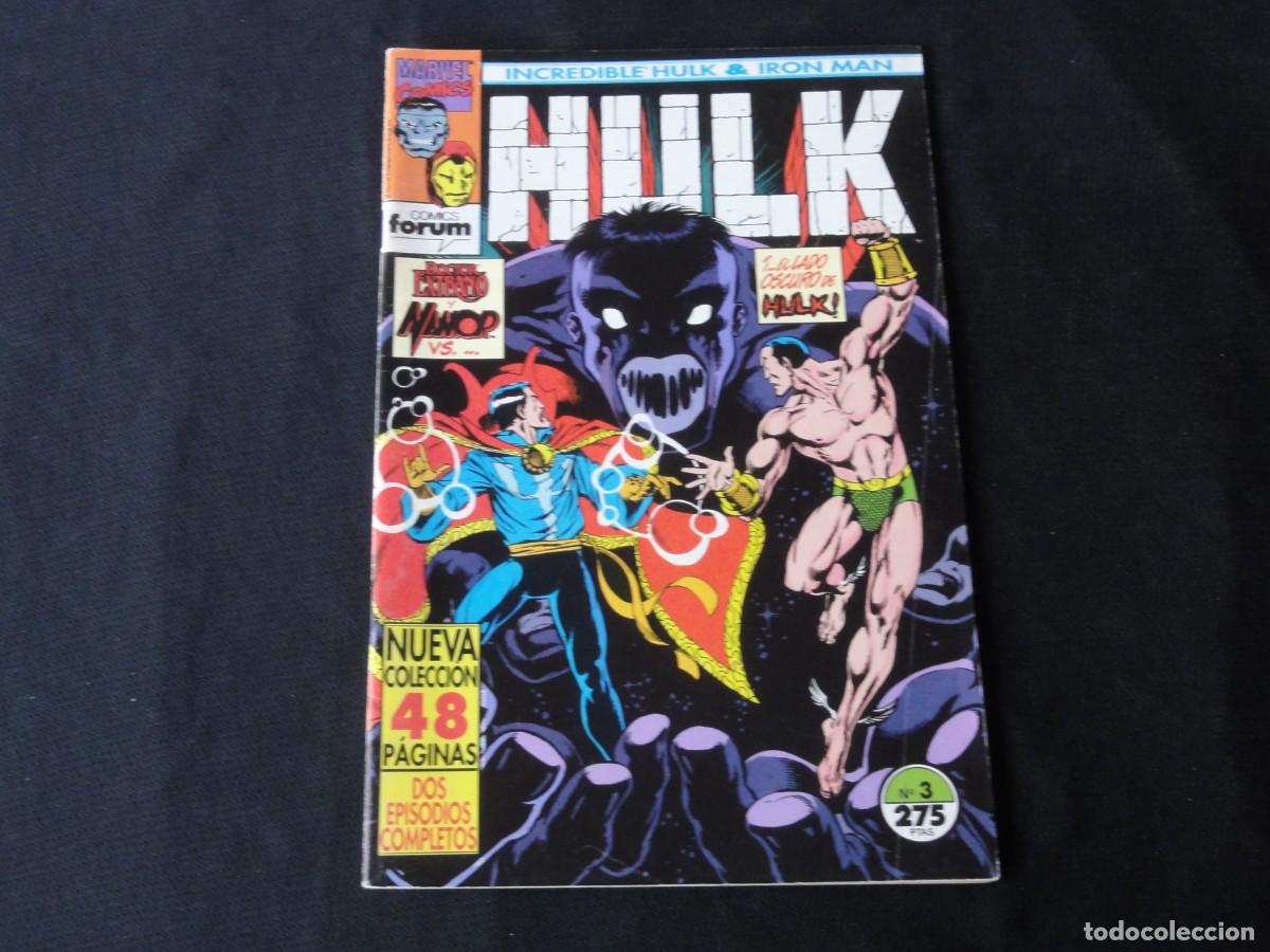 C&oacute;mics: HULK & IRON MAN. N&ordm; 3. A&Ntilde;O 1993. MARVEL COMICS FORUM. C-9B - Foto 1