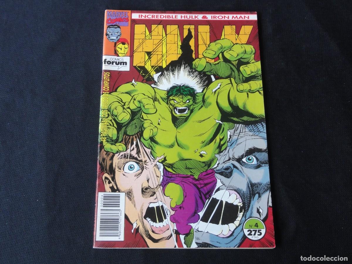 C&oacute;mics: HULK & IRON MAN. N&ordm; 4. A&Ntilde;O 1993. MARVEL COMICS FORUM. C-9B - Foto 1