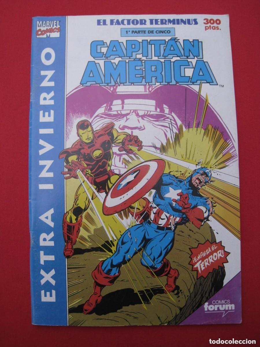 C&oacute;mics: CAPITAN AMERICA - EXTRA INVIERNO - EL FACTOR TERMINUS - 1&ordf; PARTE DE 5 - FORUM. - Foto 1