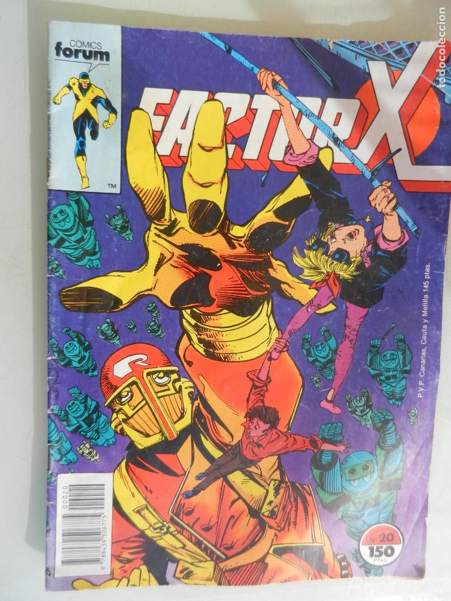 C&oacute;mics: FACTOR X N&ordm; 20 COMIC FORUM -1987 - Foto 1