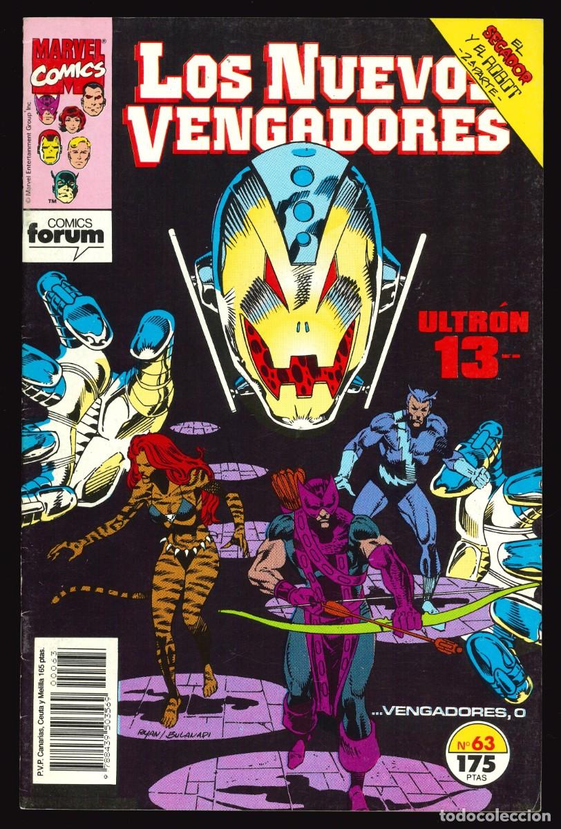 C&oacute;mics: LOS NUEVOS VENGADORES - COMICS FORUM / N&Uacute;MERO 63 - Foto 1